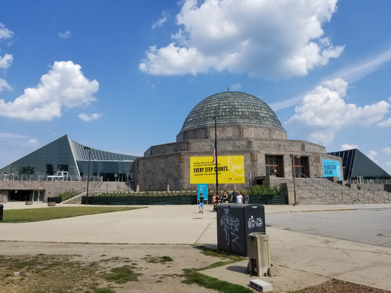 The Planetarium, looking a bit dustier than I remember
